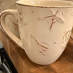 Elegant Cream Ceramic Mug